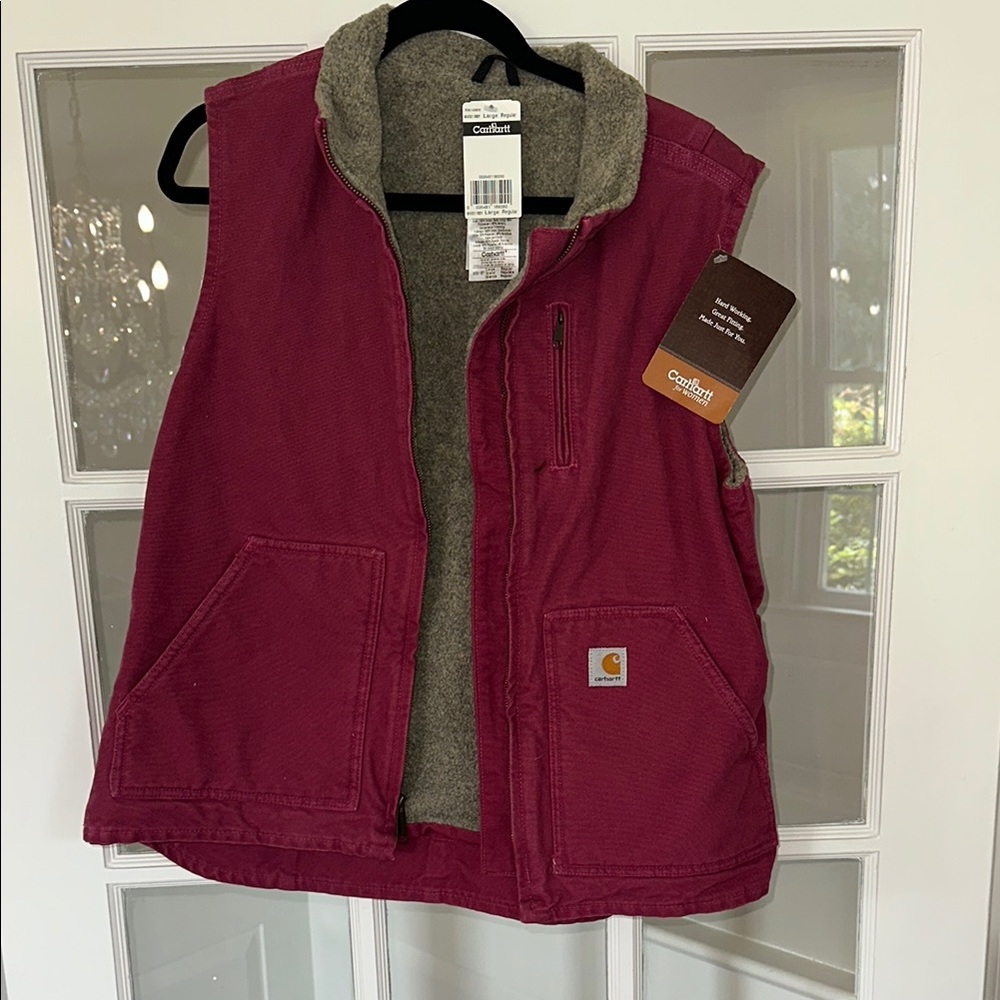 Women’s Carhartt Fuscia Work Vest